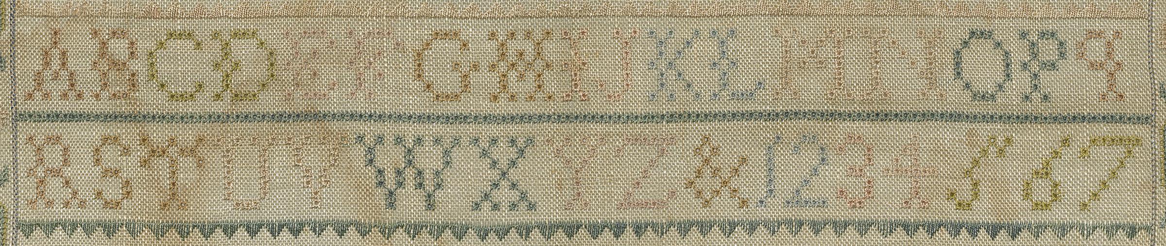 2011.0036.003 Sampler, Detail 3