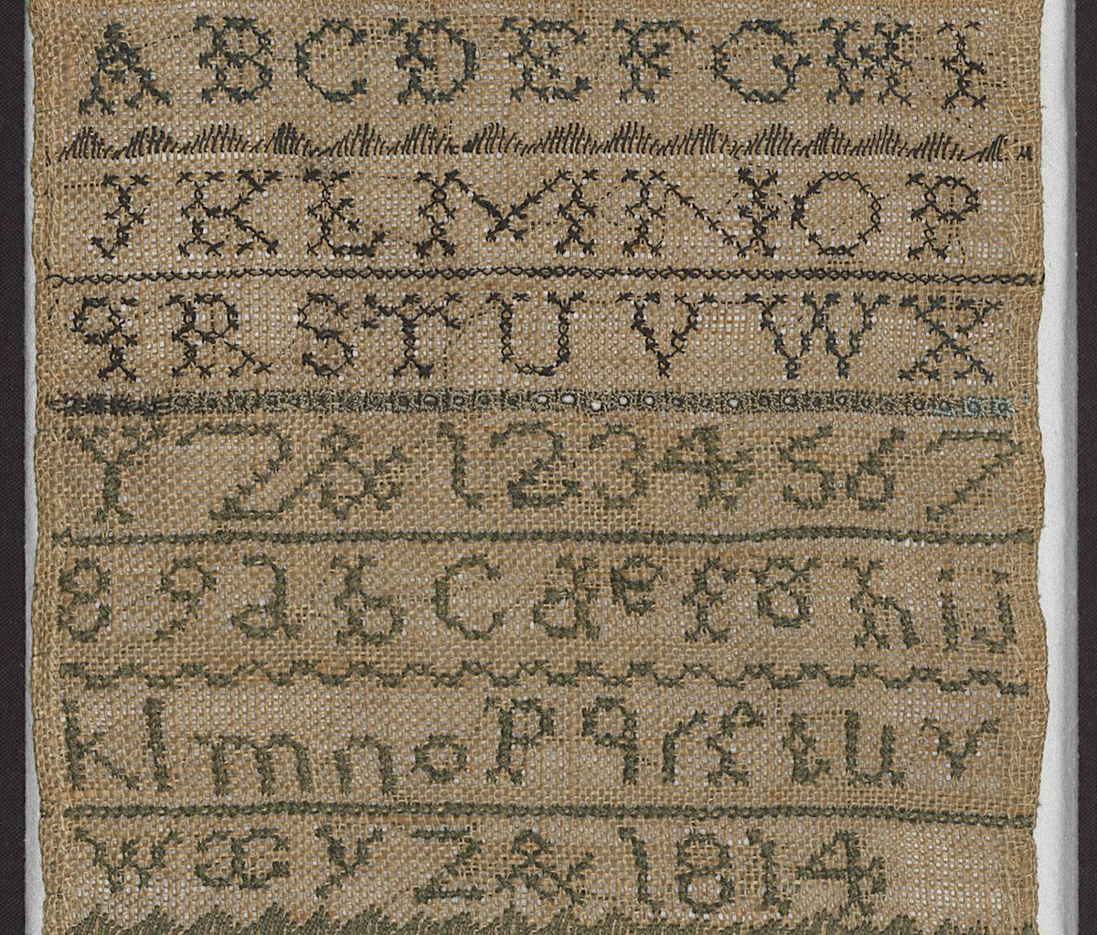 2011.0036.004 Sampler, Detail 2