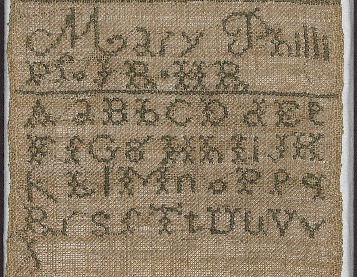 2011.0036.004 Sampler, Detail 3
