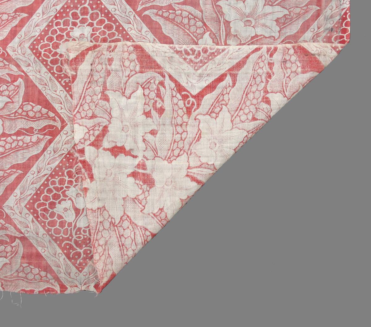 1961.0107.005 B textile, printed folded corner