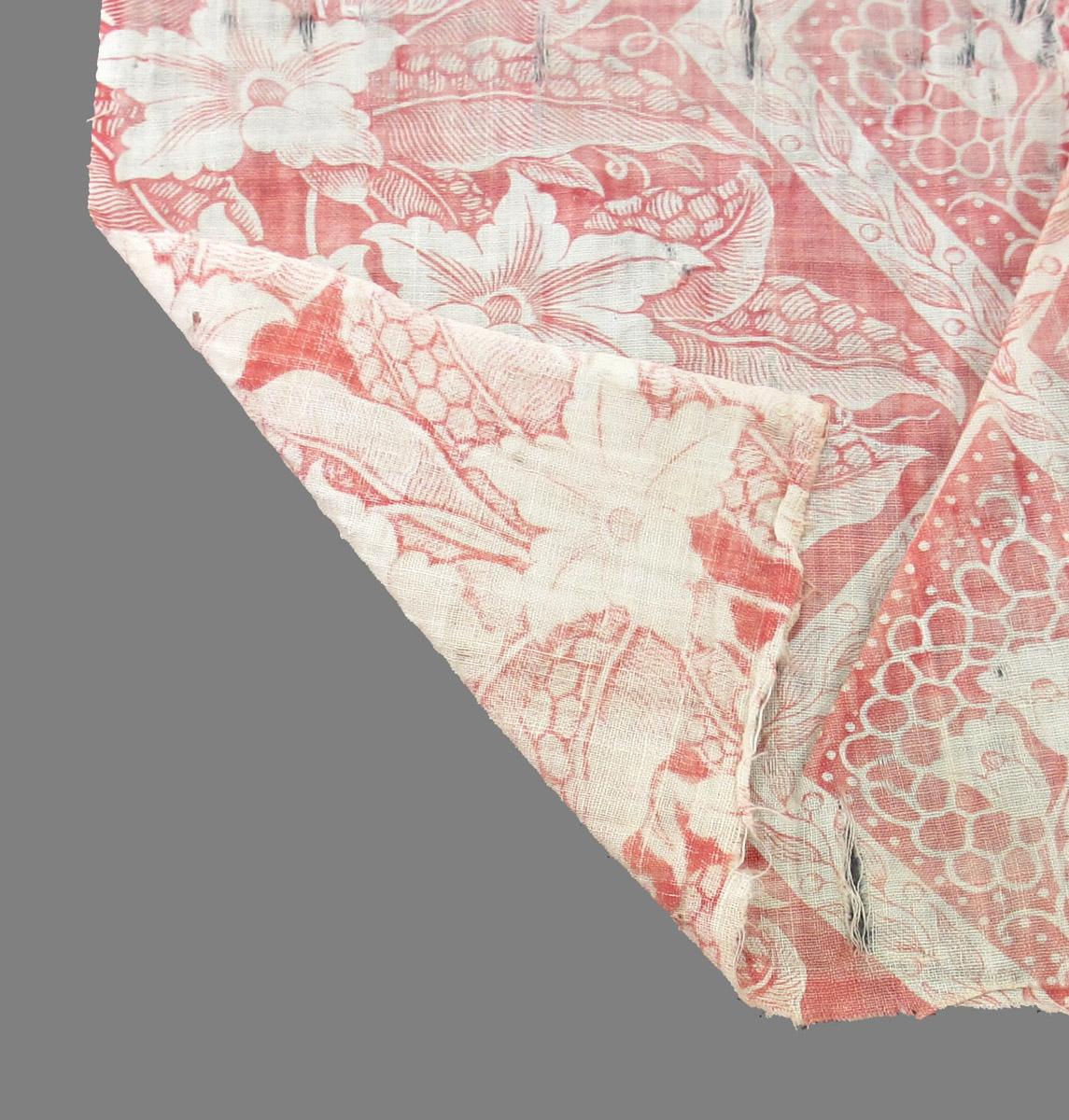 1961.0107.005 C textile, printed folded corner