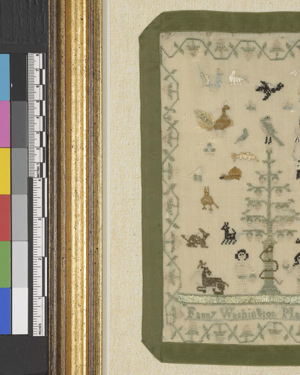 2011.0031.004 A Sampler, B Frame, detail 1
