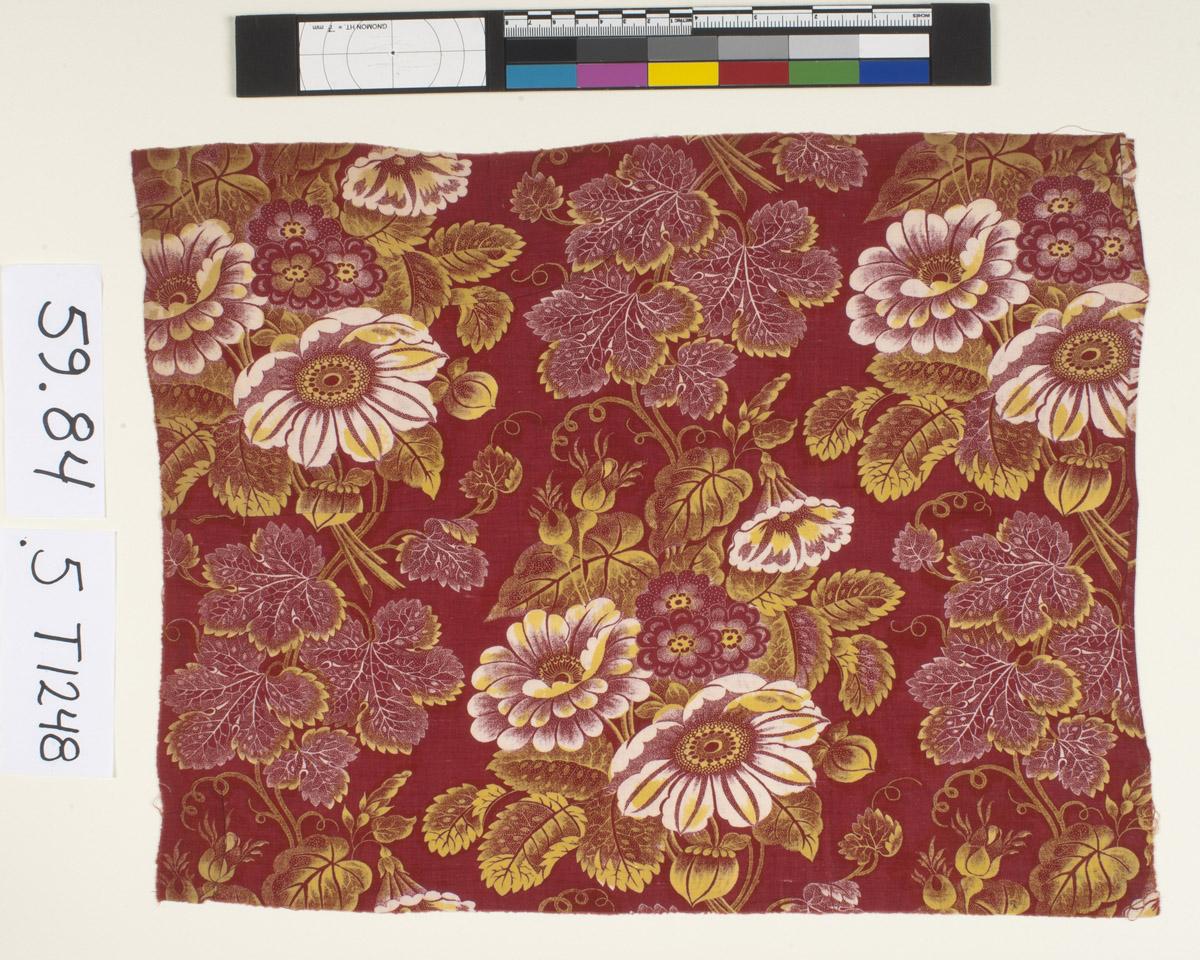 1959.0084.005 Textile, printed, view 1