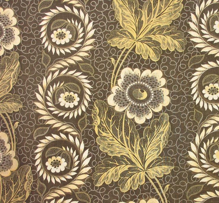 T1250 Textile, printed, partial design repeat