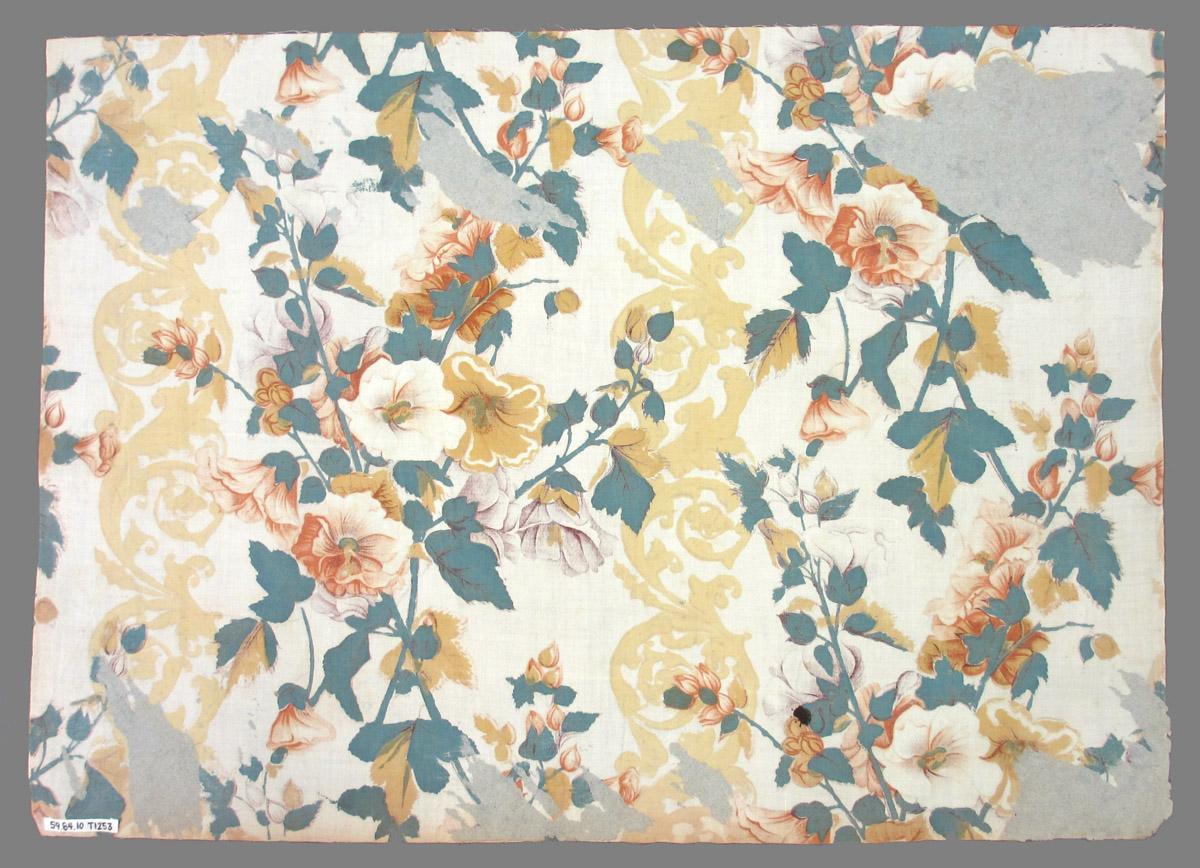 1959.0084.010 textile, printed reverse