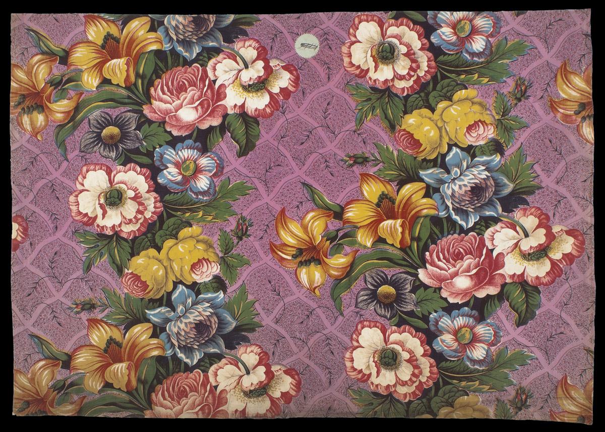1959.0084.015 Textile, printed, view 1