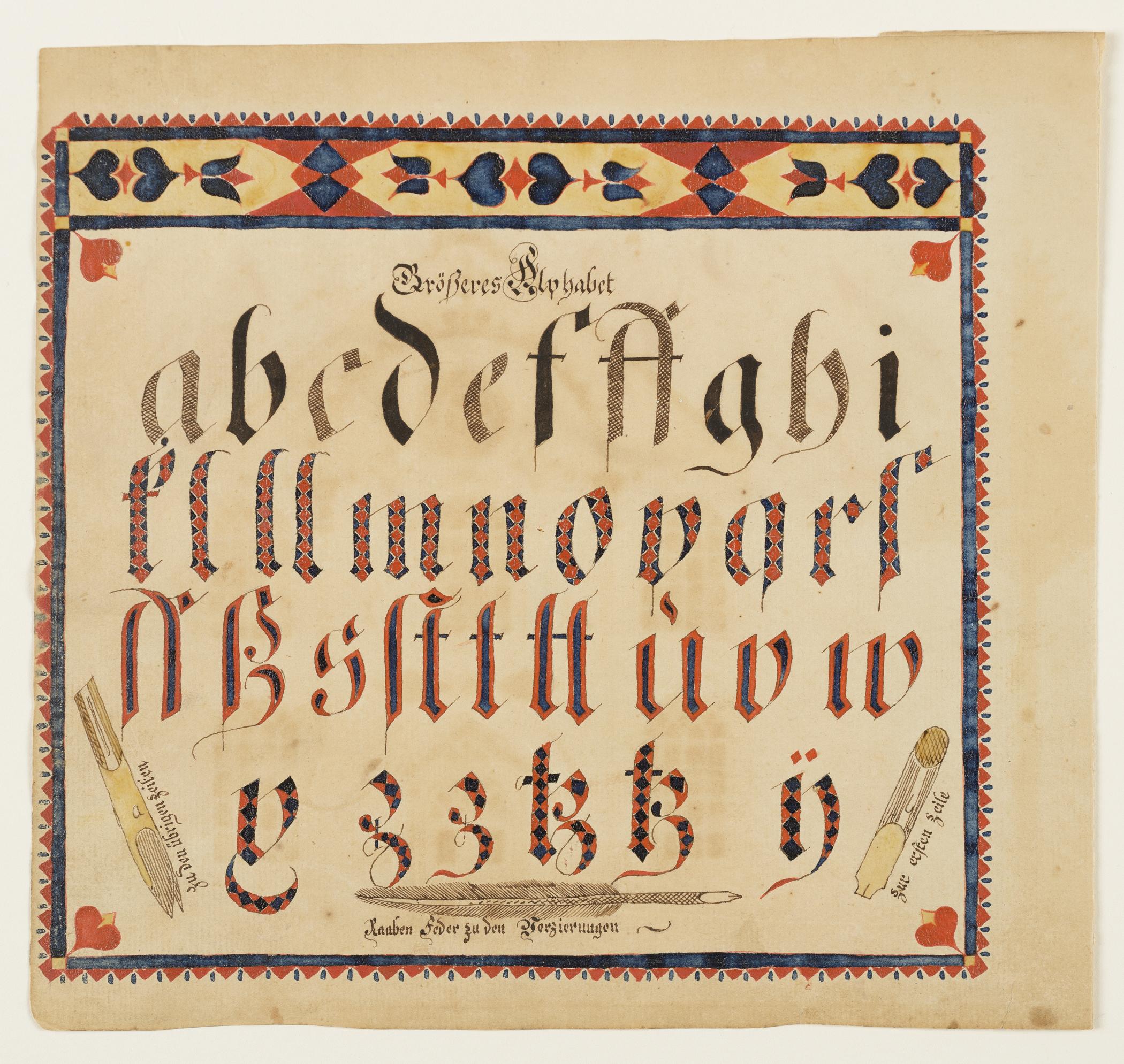 2011.0028.010 Fraktur, view 1