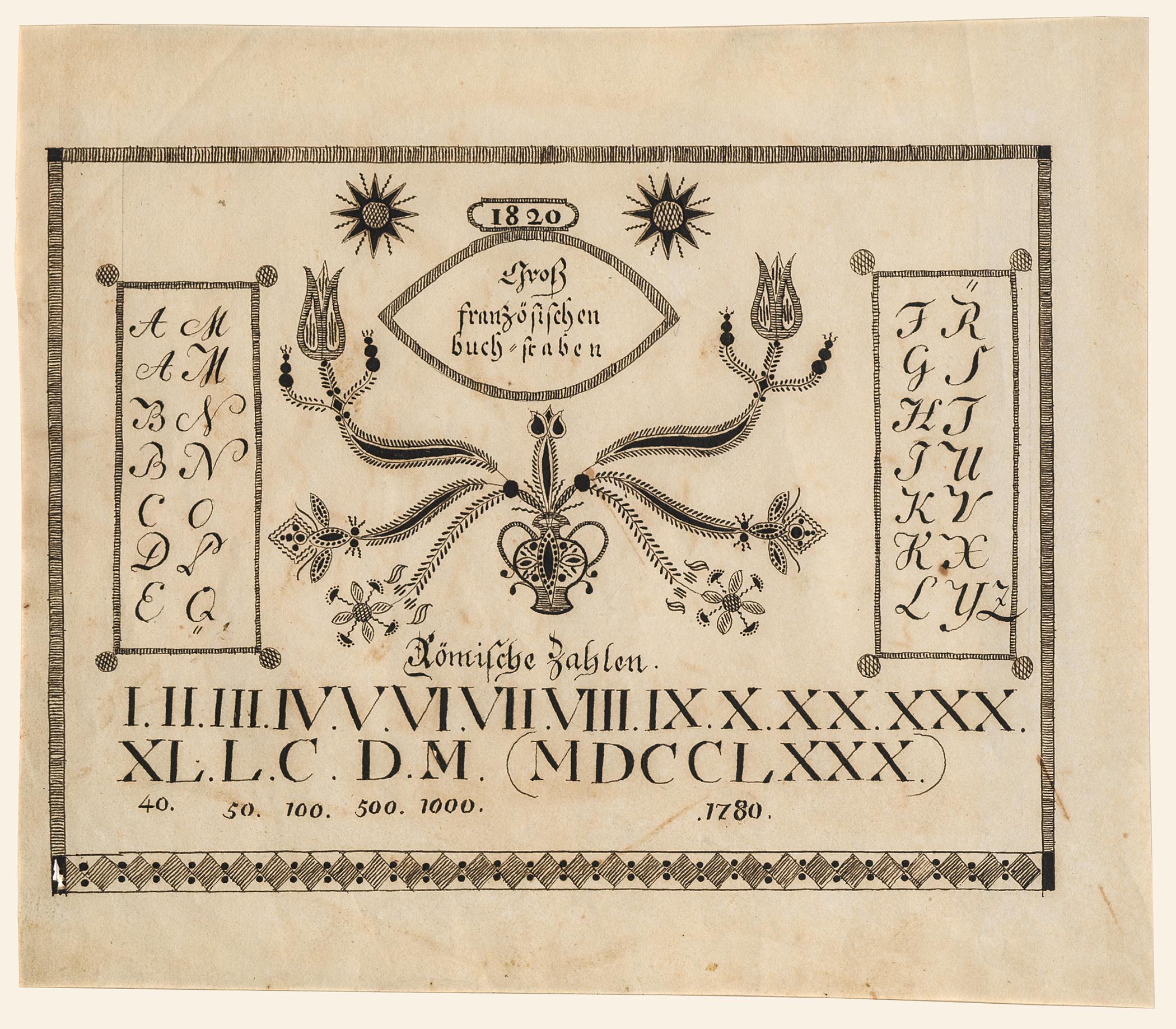 2011.0028.012 Fraktur, view 2