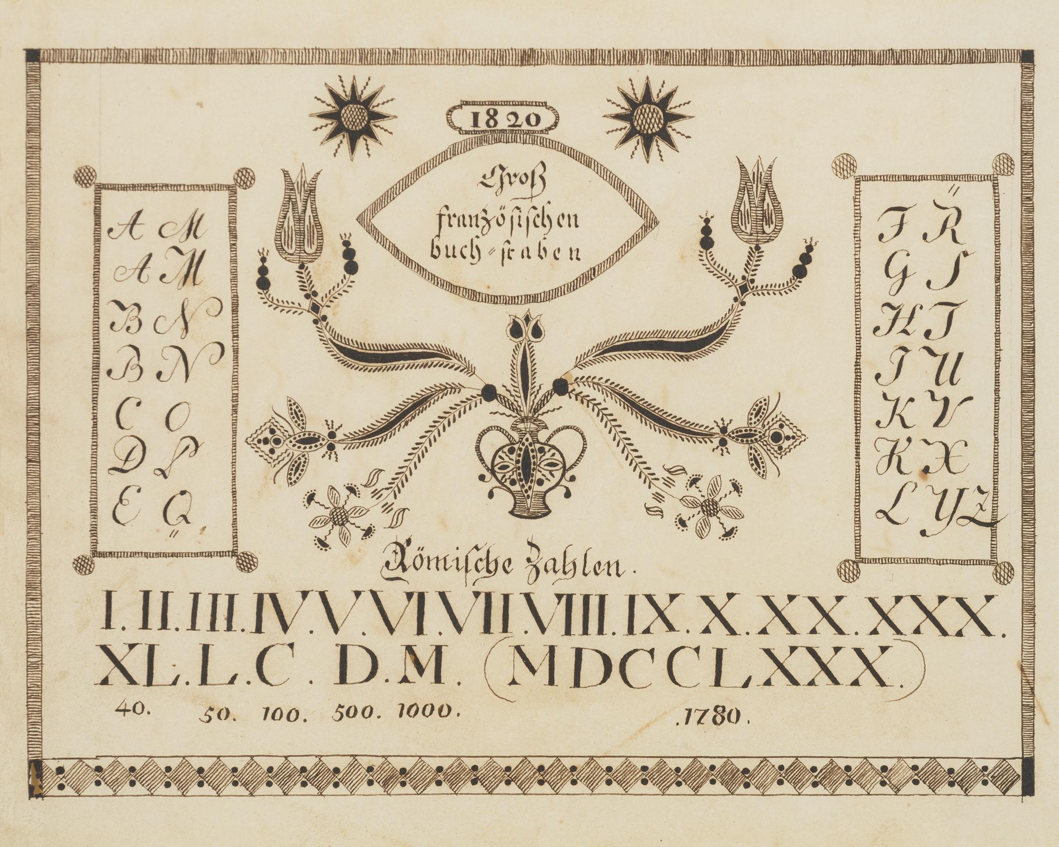 2011.0028.012 Fraktur, view 1