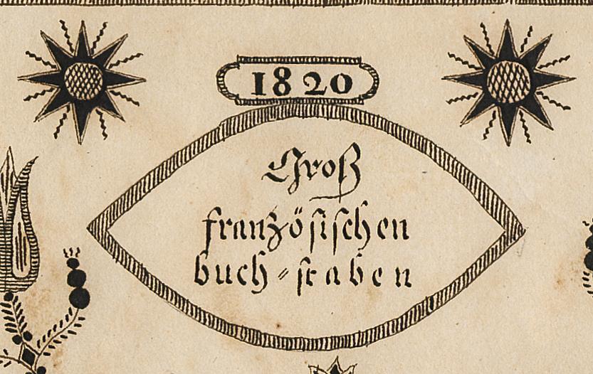 2011.0028.012 Fraktur, detail 2