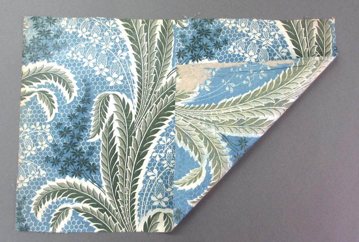 1959.0084.024 Textile, printed folded corner