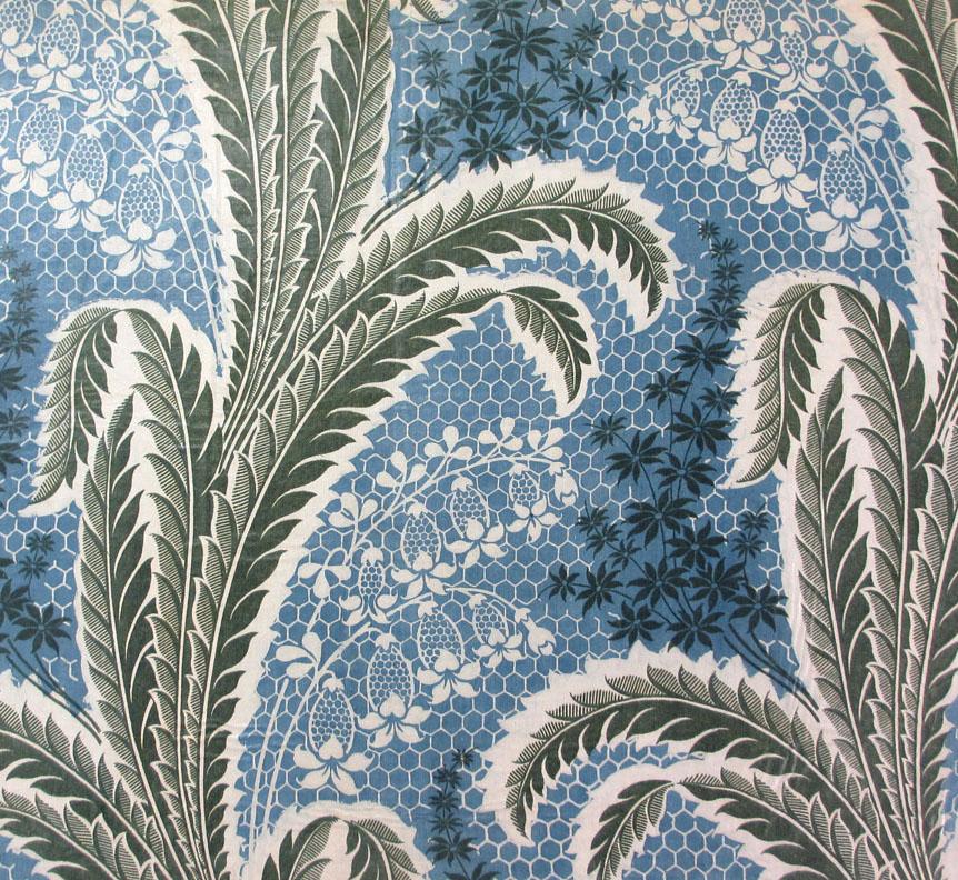 T2234 textile, printed design repeat