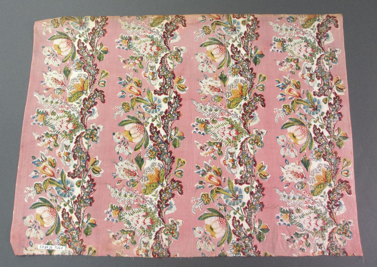 1959.0084.026 Textile, printed reverse
