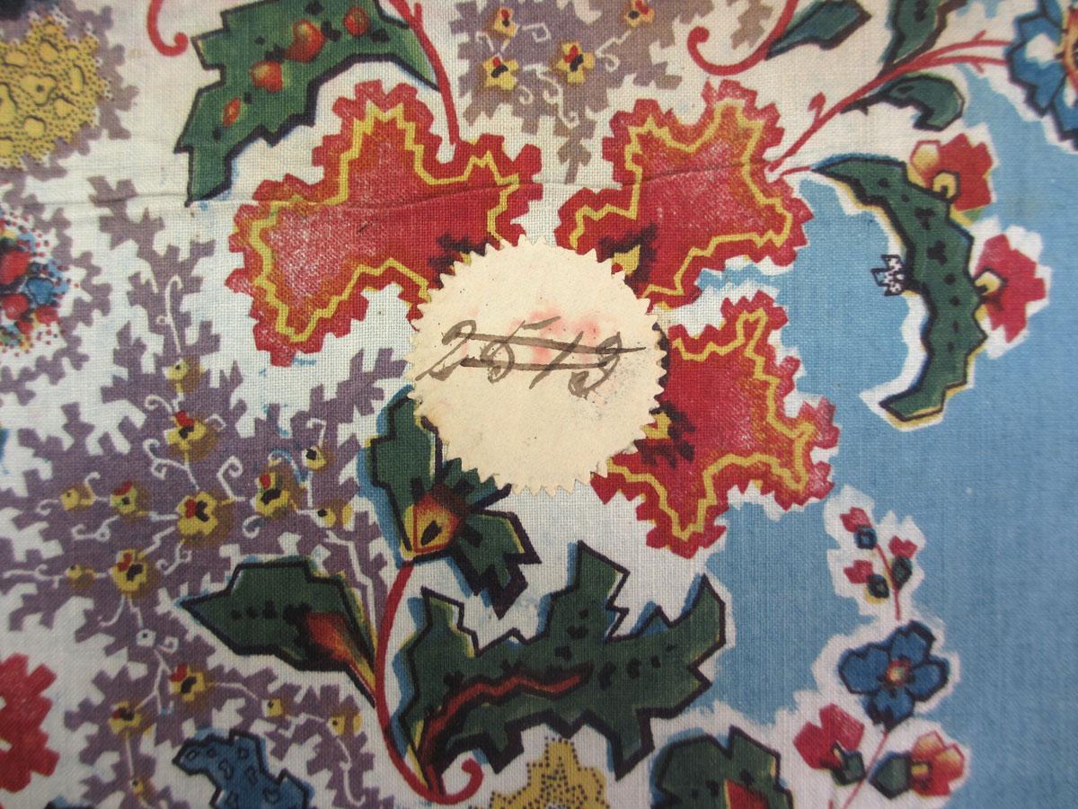 1959.0084.027 Textile, printed label