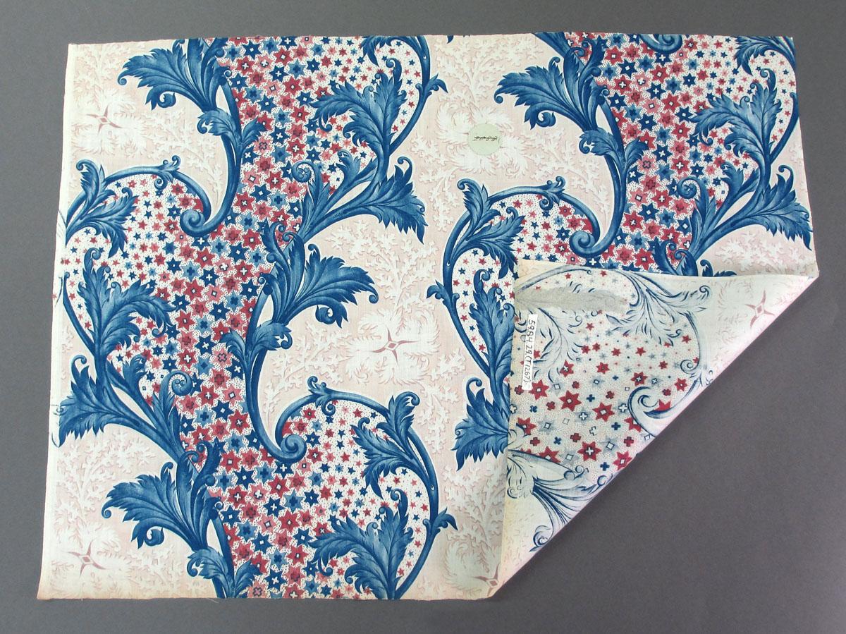1959.0084.029 Textile, printed folded corner