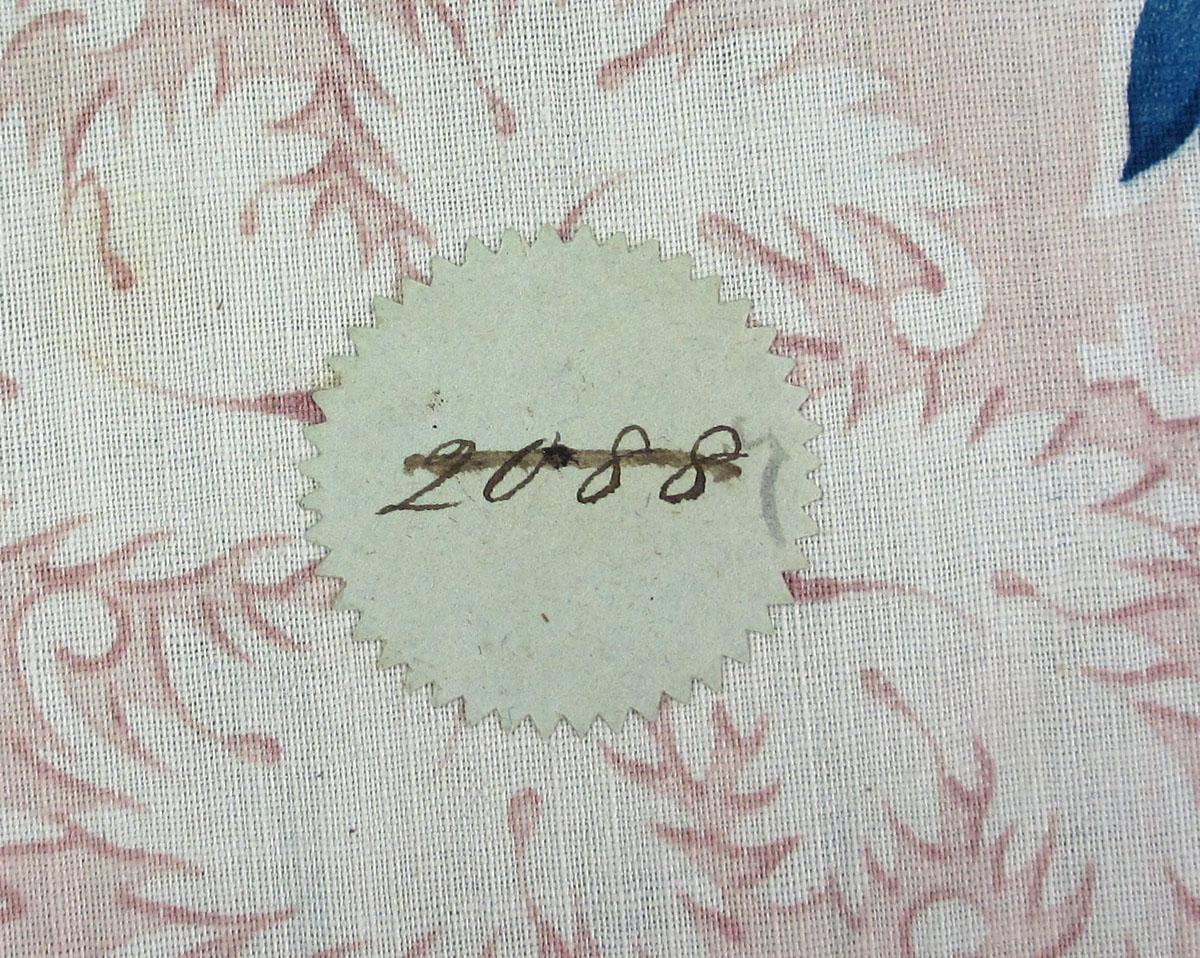 1959.0084.029 Textile, printed label