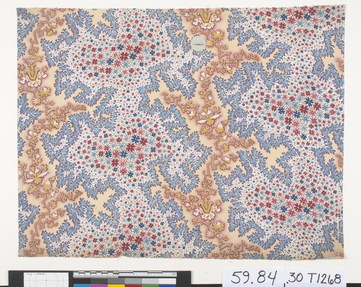1959.0084.030 Textile, printed, view 1