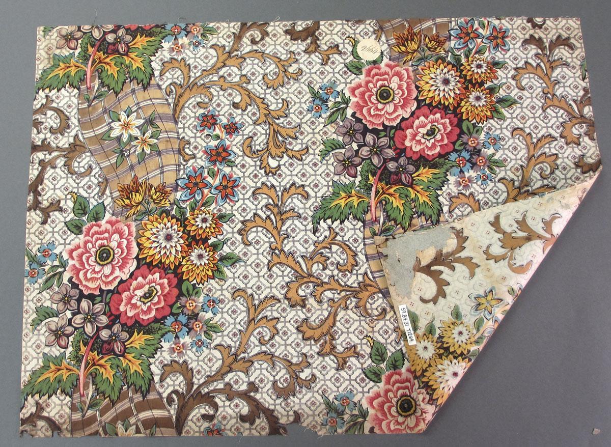 1959.0084.031 Textile, printed folded corner