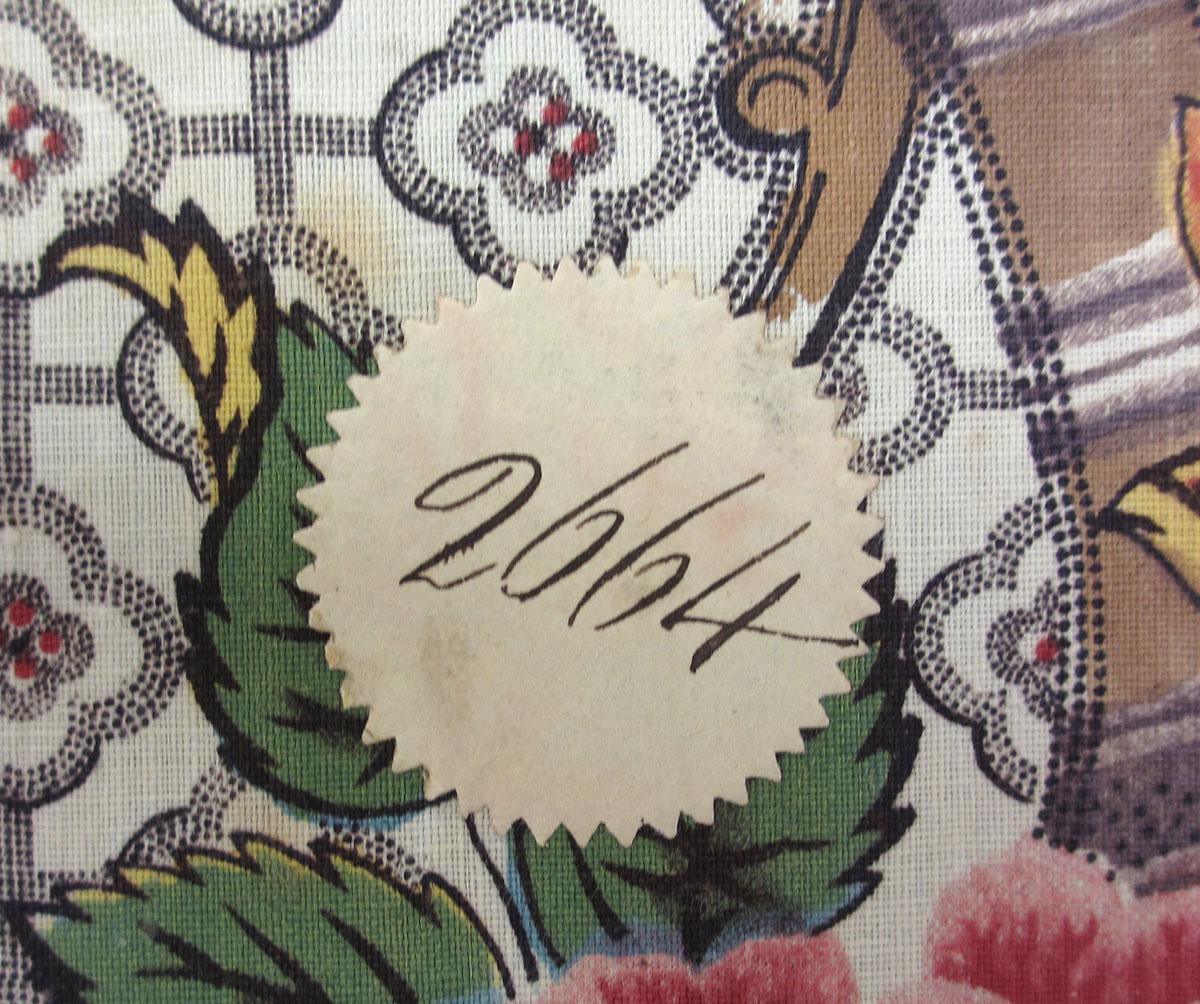 1959.0084.031 Textile, printed label