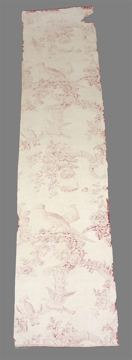 1966.0104.004 textile, printed reverse