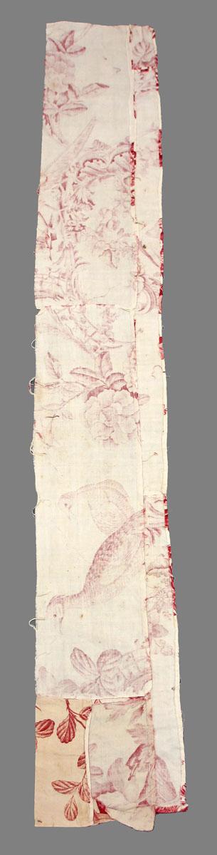 1966.0104.005 textile, printed reverse