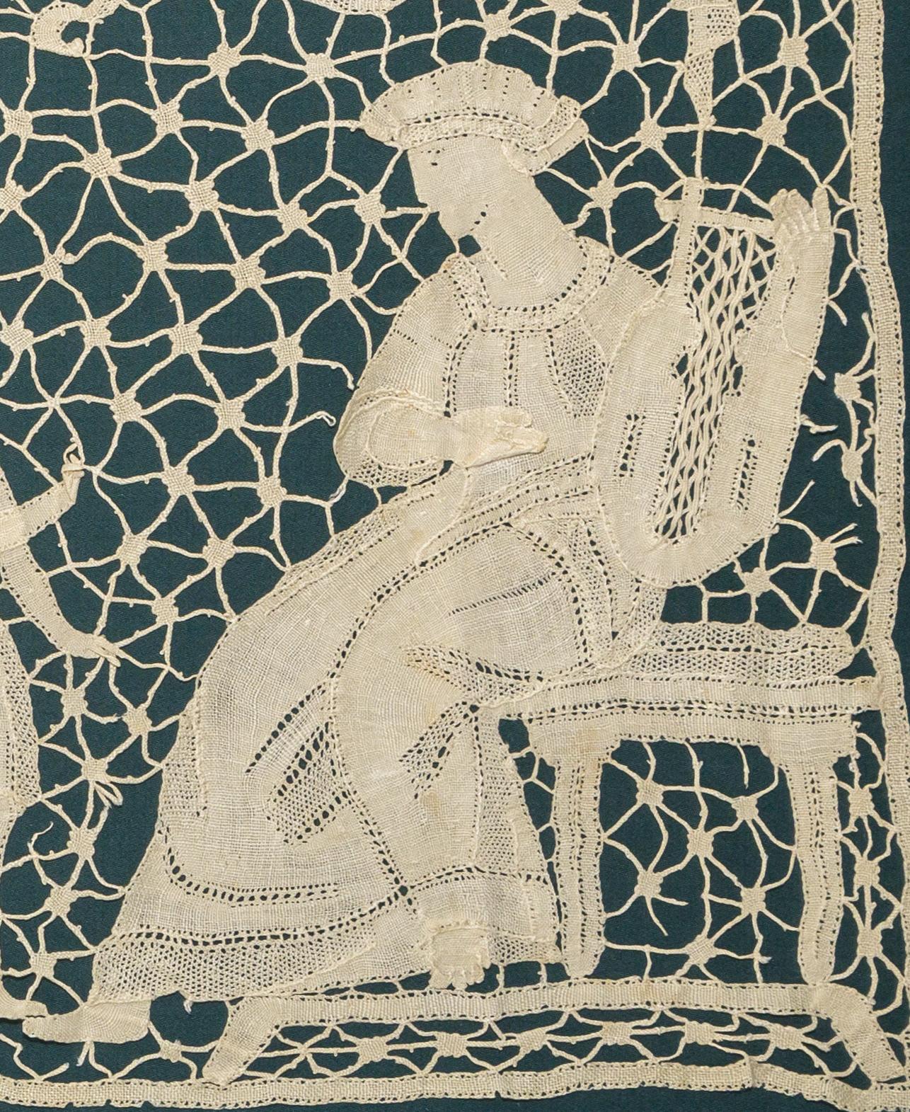 2011.0029.002 Textile, lace, detail 10