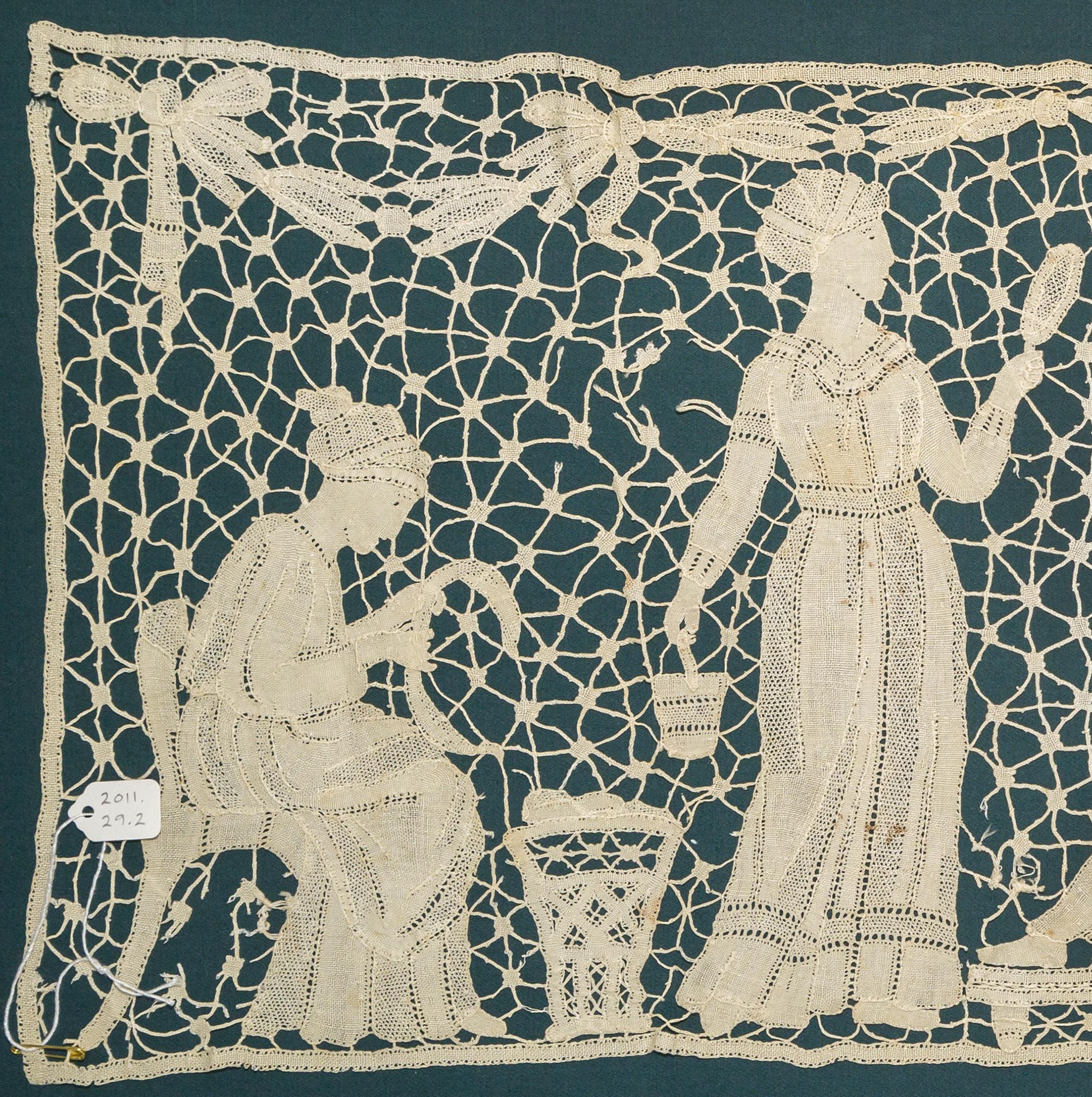 2011.0029.002 Textile, lace, detail 2