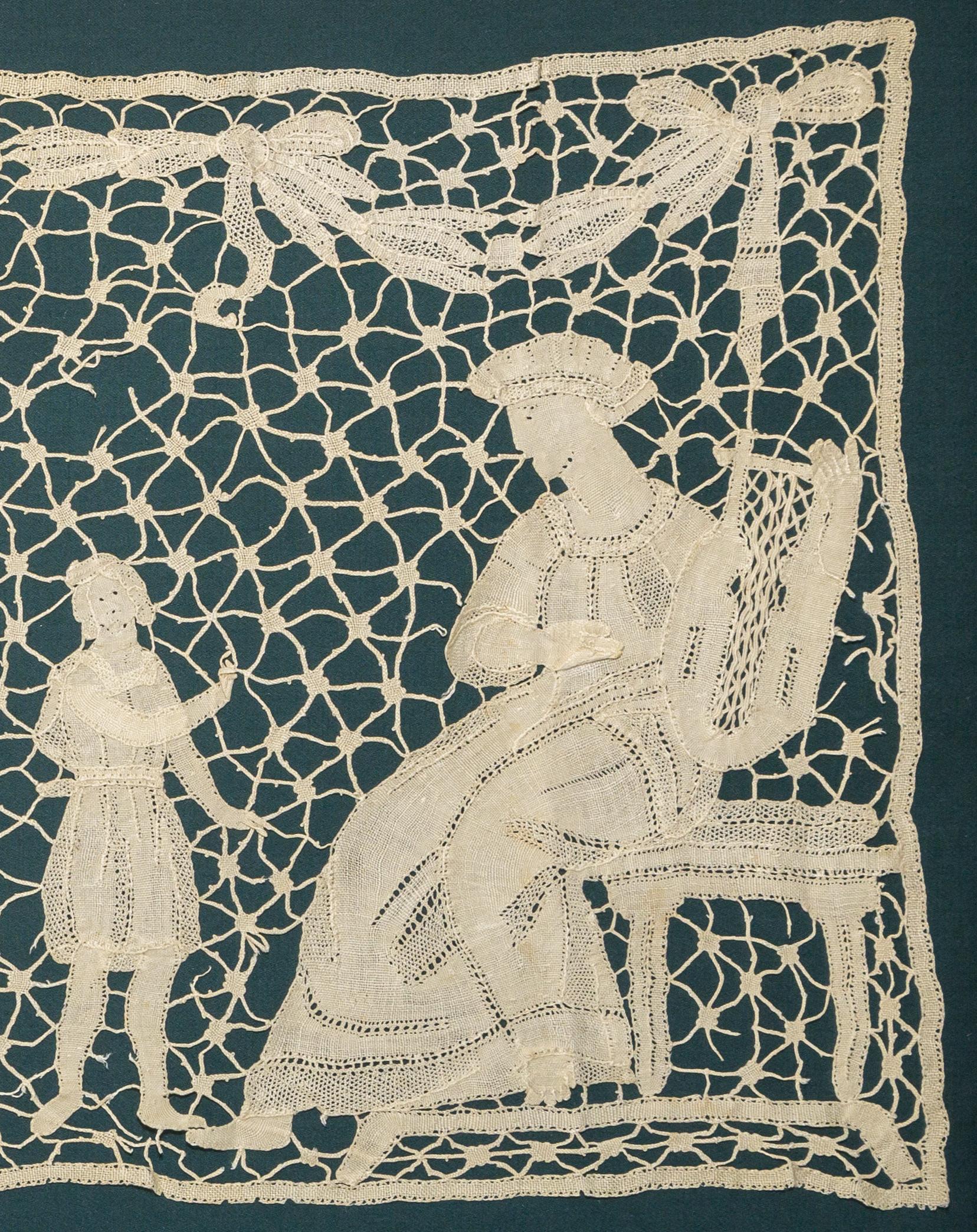 2011.0029.002 Textile, lace, detail 4
