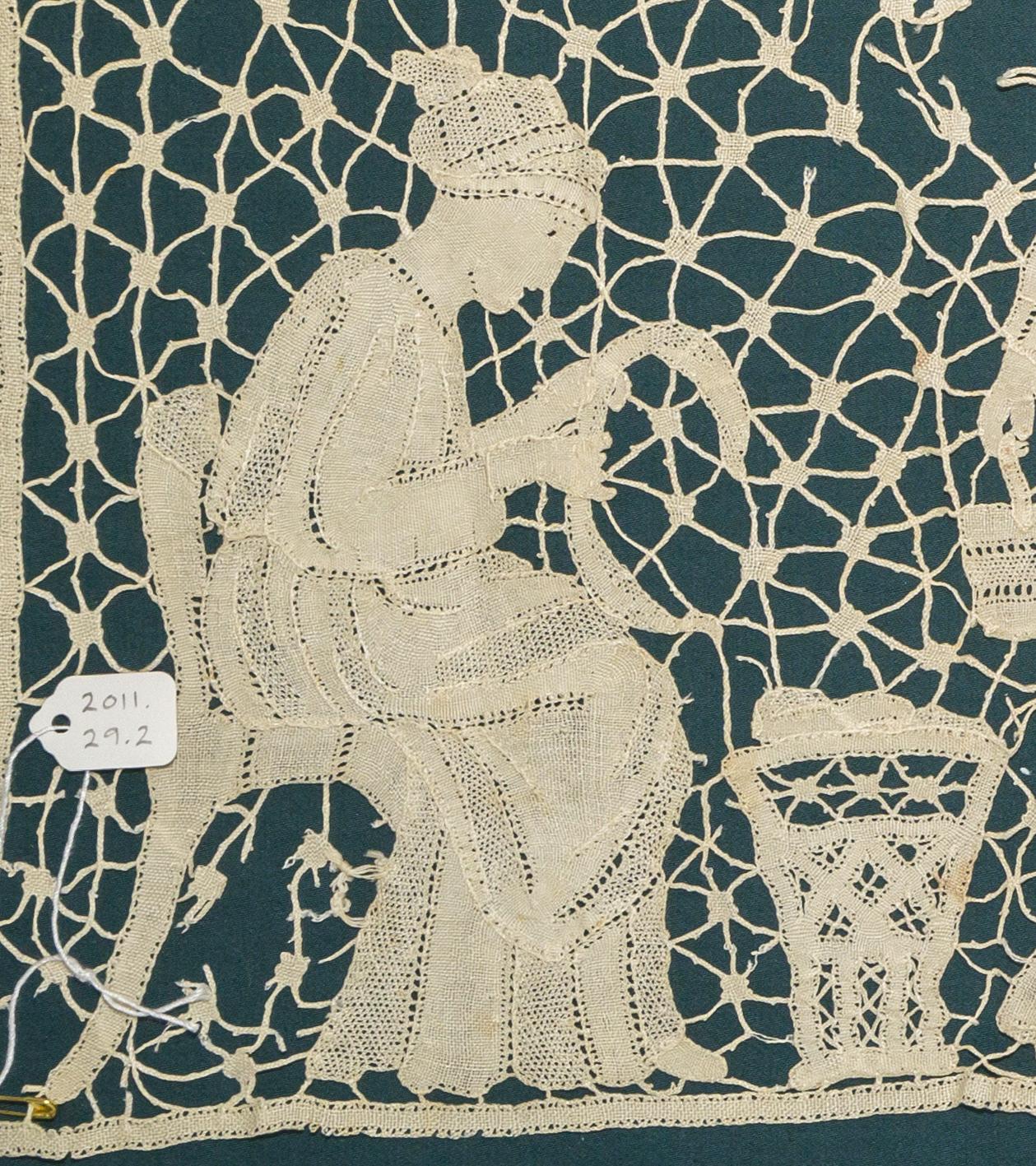 2011.0029.002 Textile, lace, detail 5