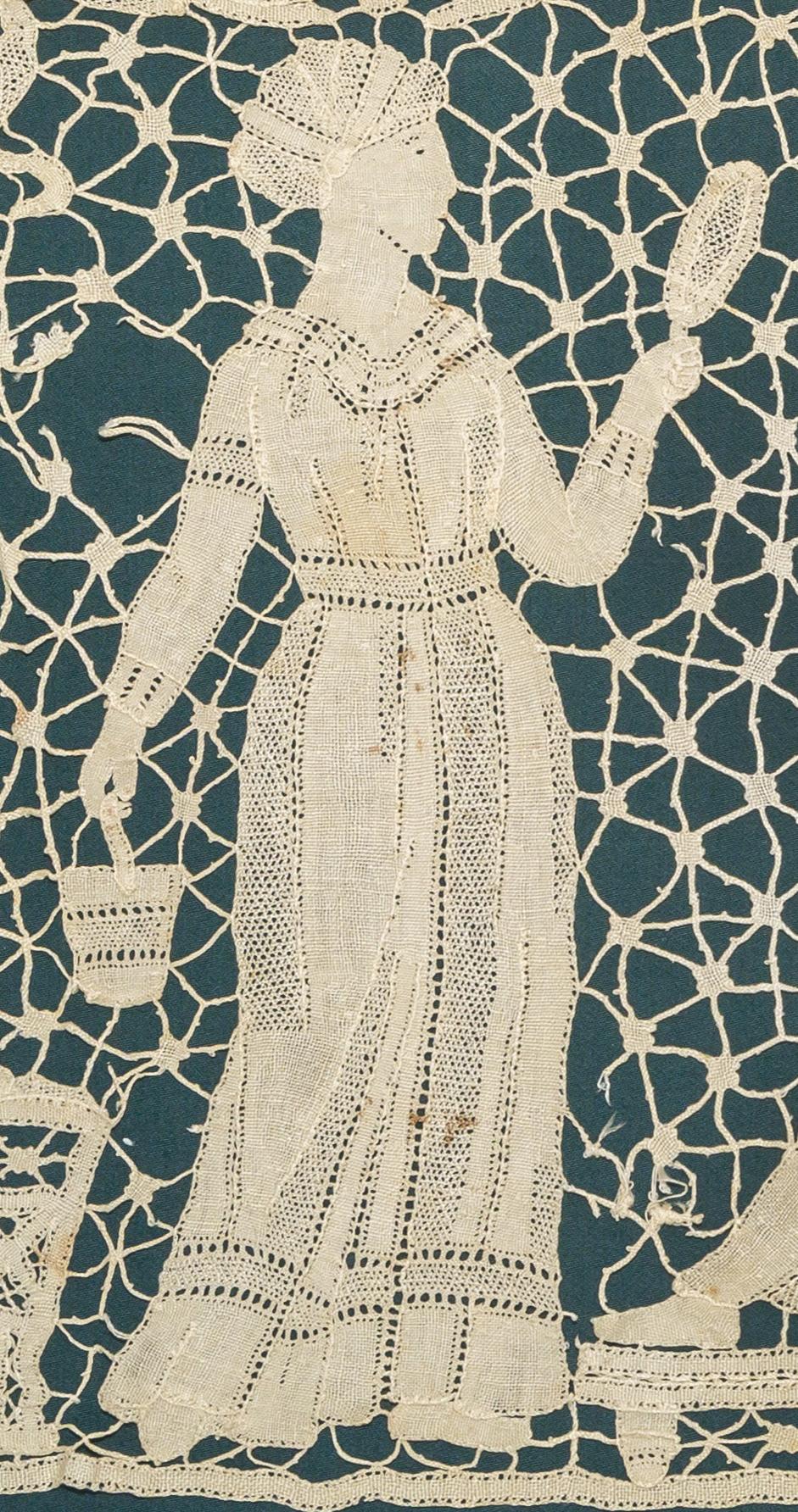 2011.0029.002 Textile, lace, detail 6
