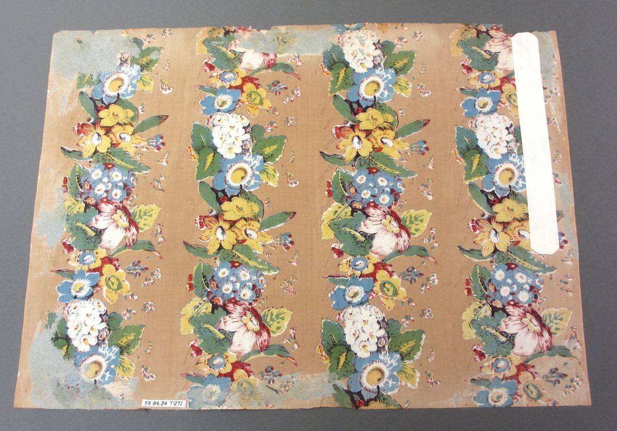 1959.0084.034 Textile, printed reverse