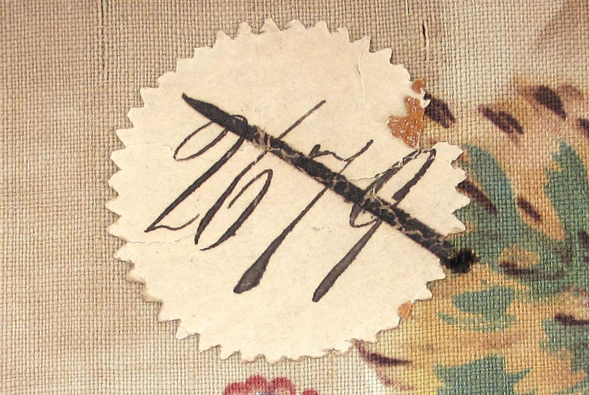 1959.0084.034 Textile, printed label
