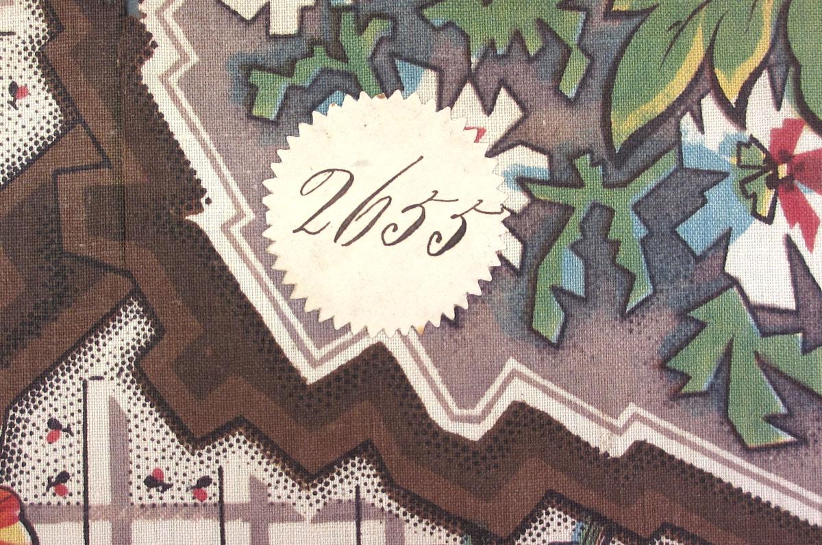 1959.0084.036 Textile, printed label
