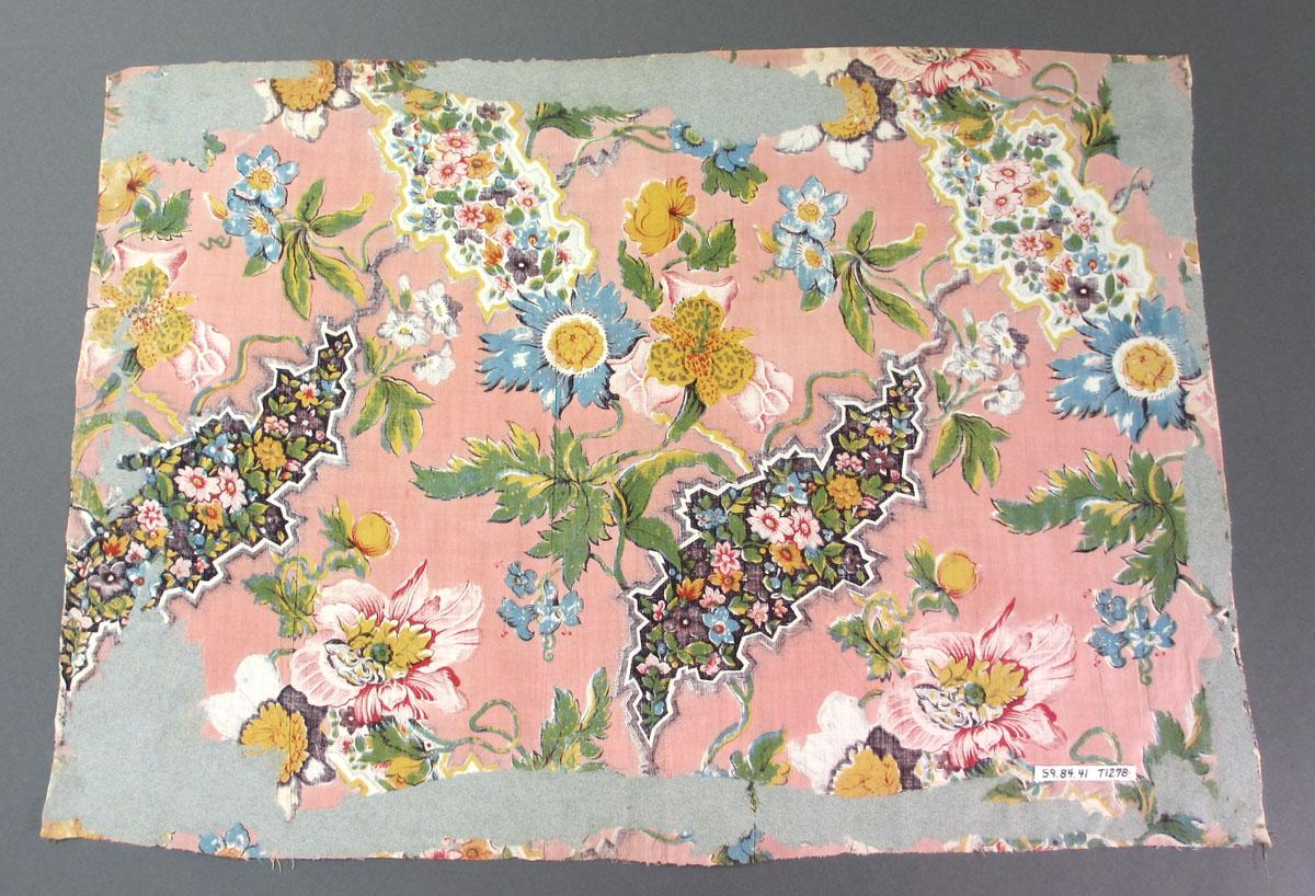 1959.0084.041 Textile, printed reverse