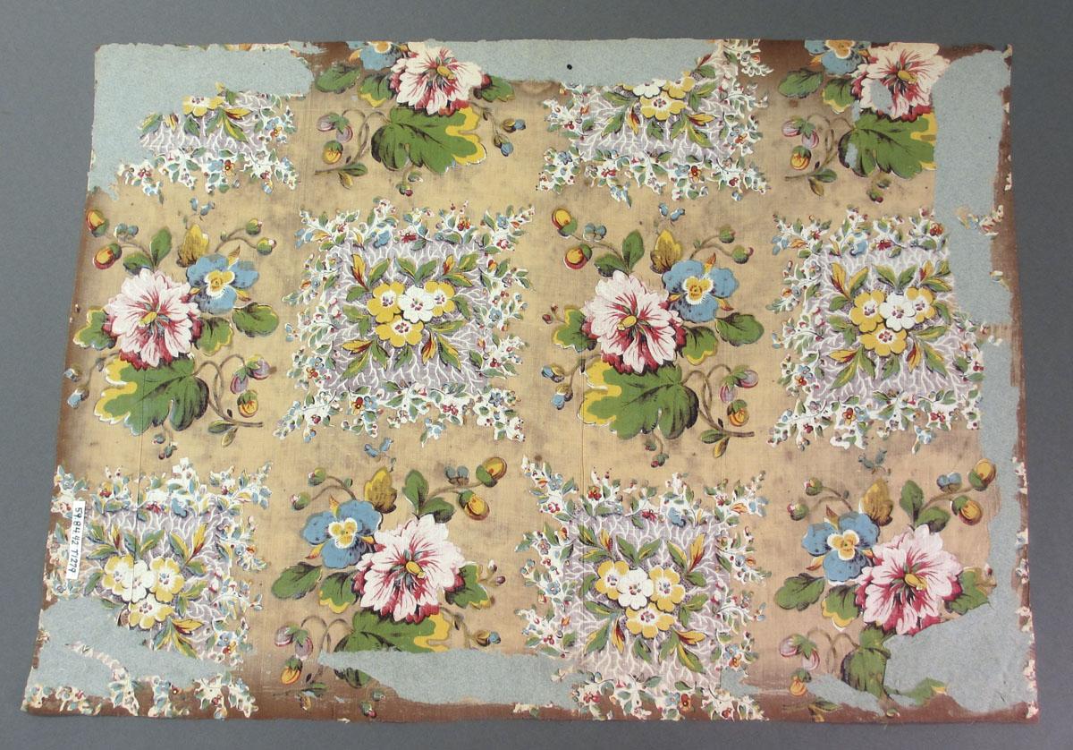 1959.0084.042 Textile, printed reverse