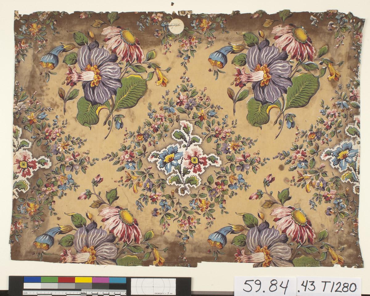 1959.0084.043 Textile, printed, view 1