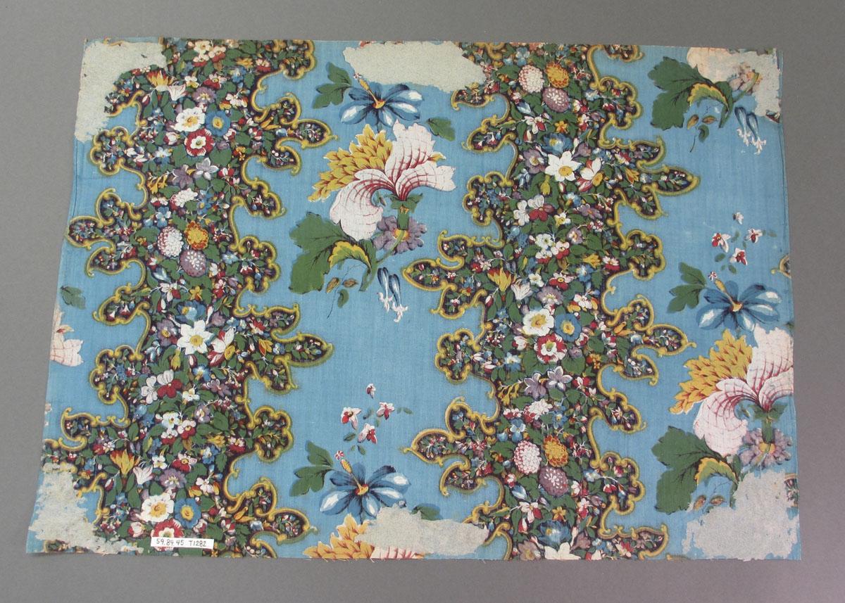 1959.0084.045 Textile, printed reverse