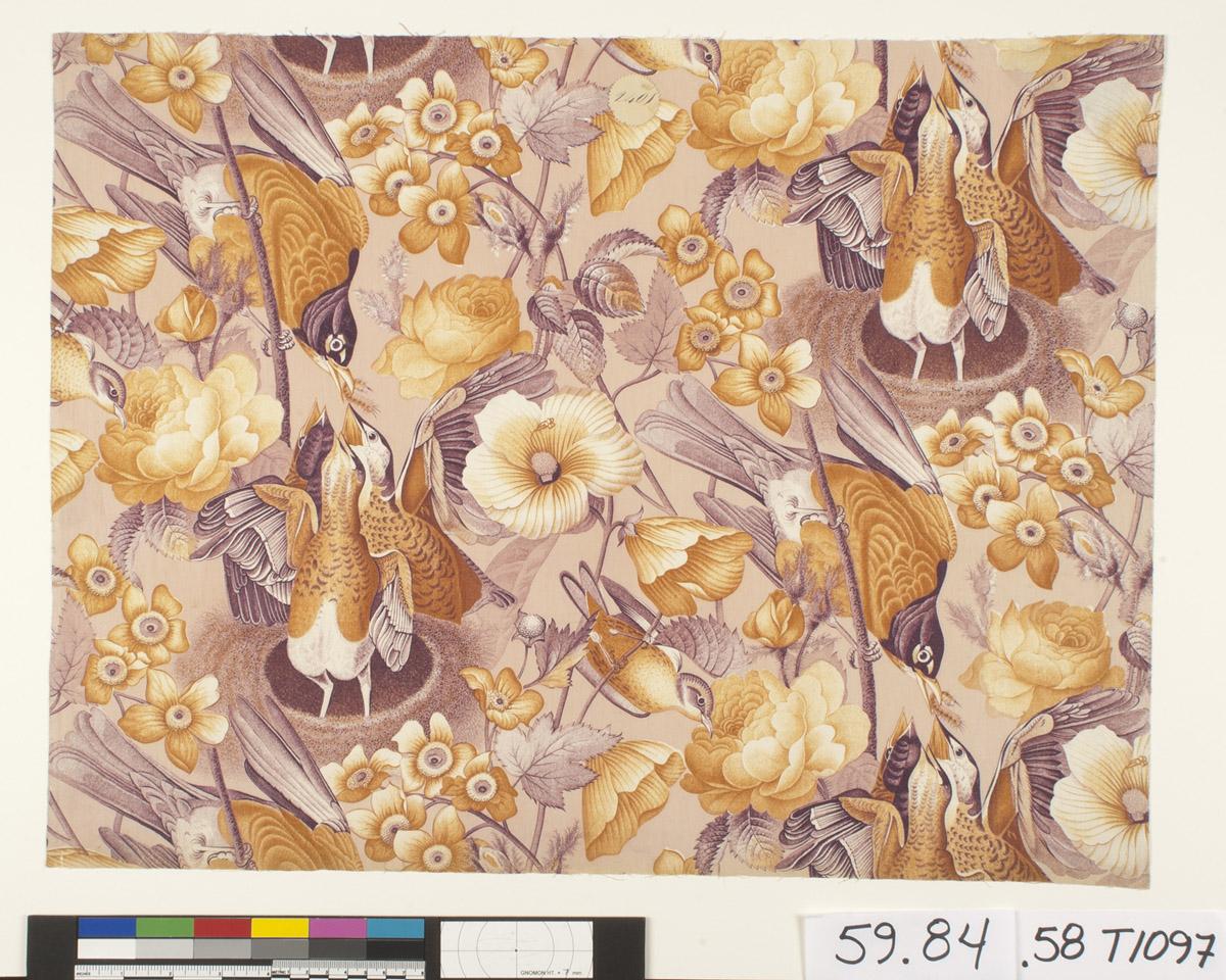 1959.0084.058 Textile, printed, view 1
