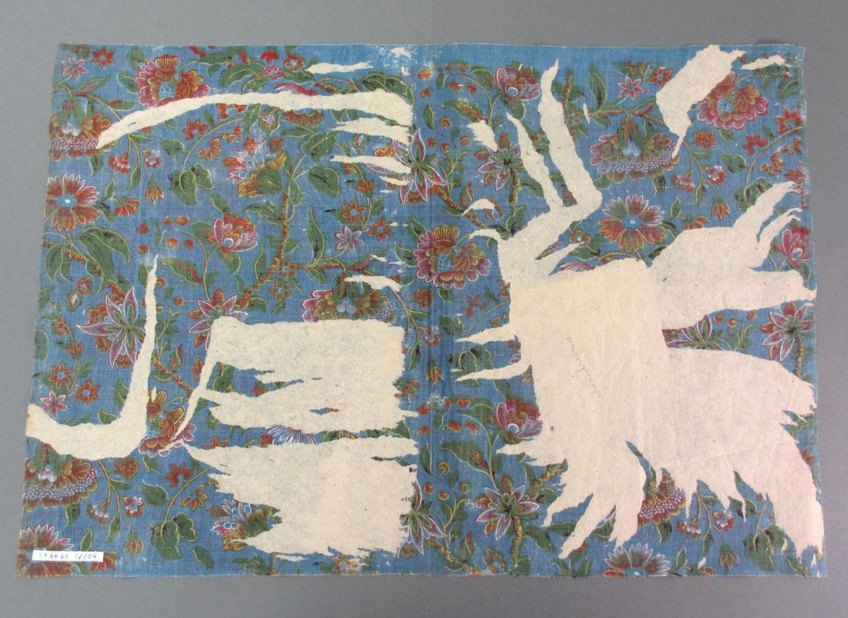 1959.0084.060 Textile, printed reverse