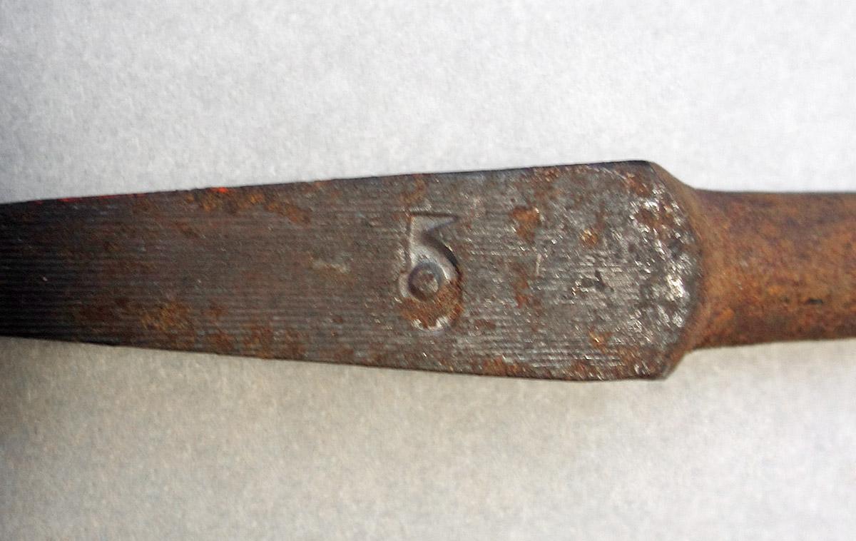 1957.0081.023, Auger bit, mark