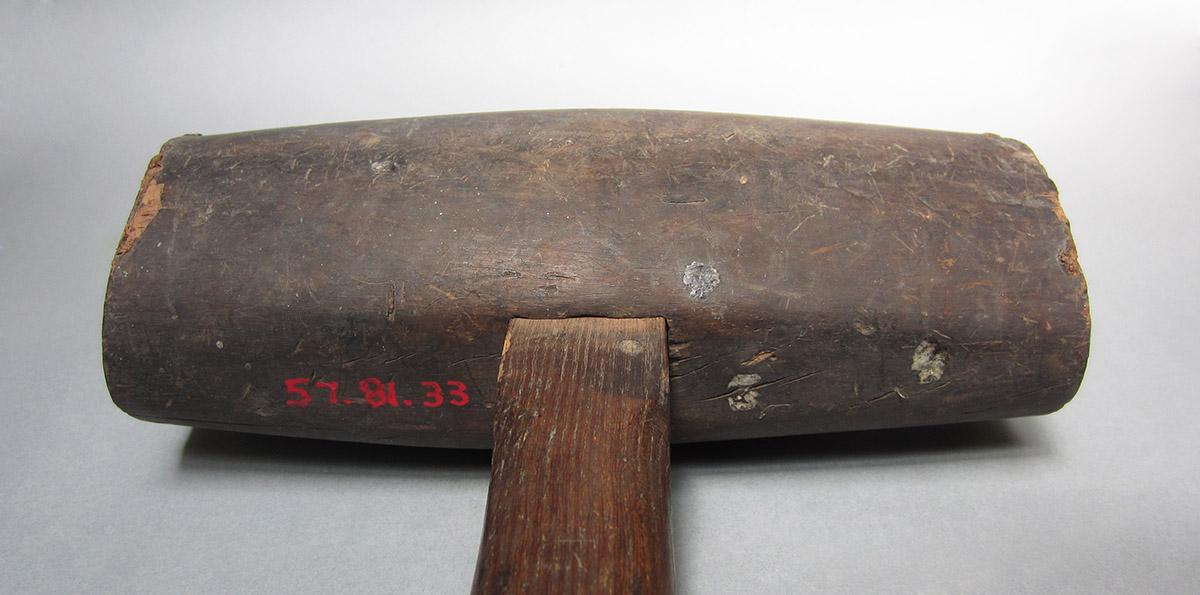 1957.0081.033, Mallet, head bottom