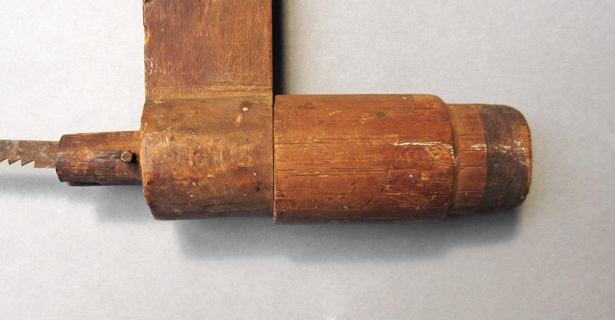 1960.0383.002, Frame saw, blade end