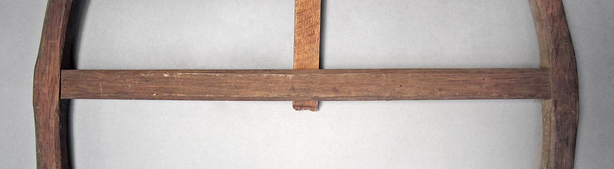 1960.0383.003, Frame saw, stretcher