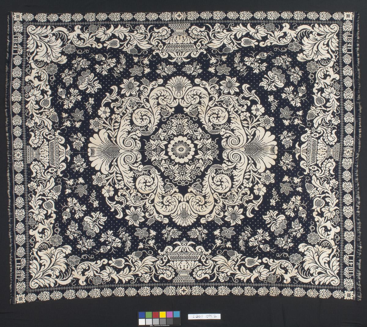 2011.0046 Bedcover, Coverlet (side 2)