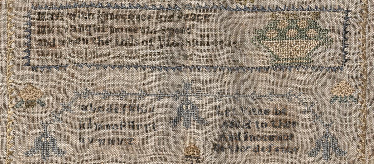 2011.0042.001 Sampler, Detail 2
