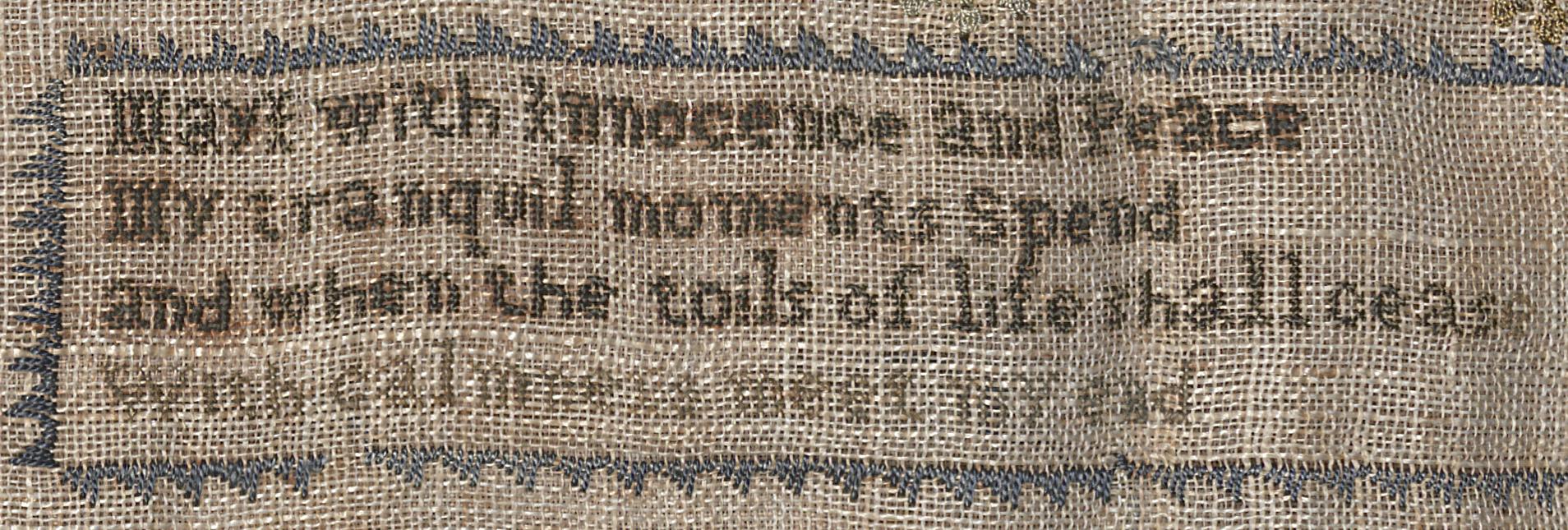 2011.0042.001 Sampler, Detail 9