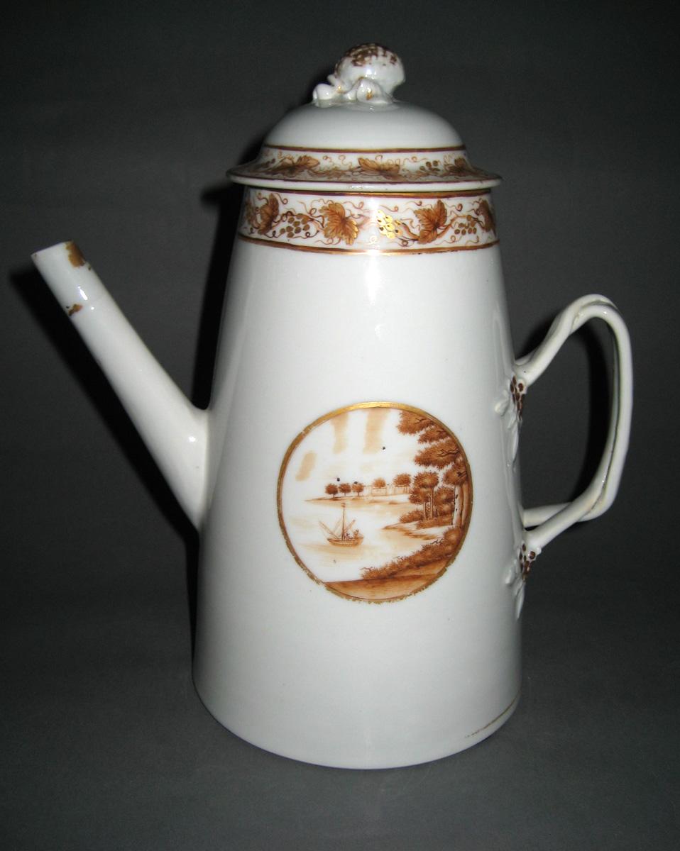 1959.0085.017 A, B Coffee pot view 1