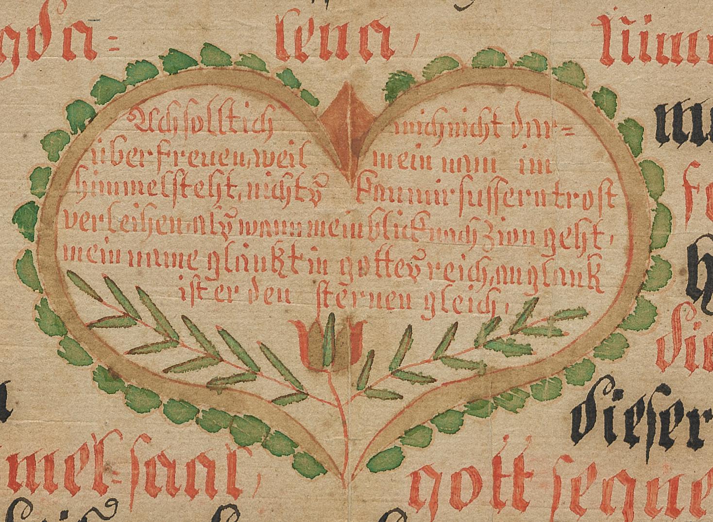2013.0031.001 A Fraktur, detail 5