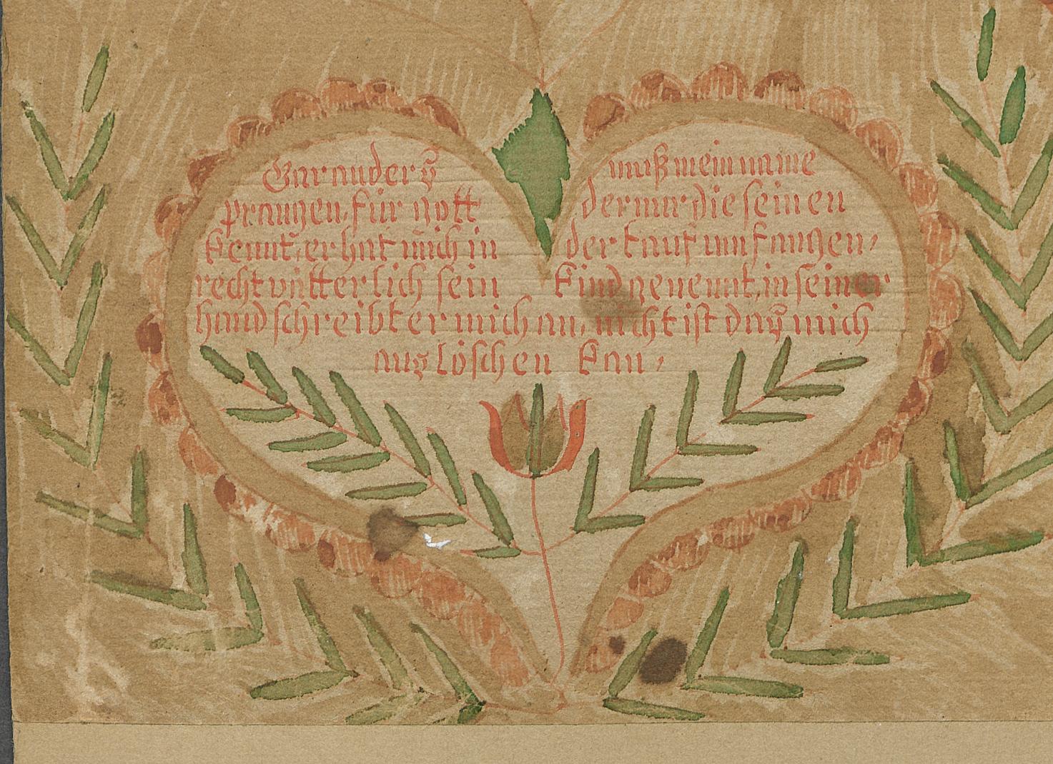 2013.0031.001 A Fraktur, detail 6