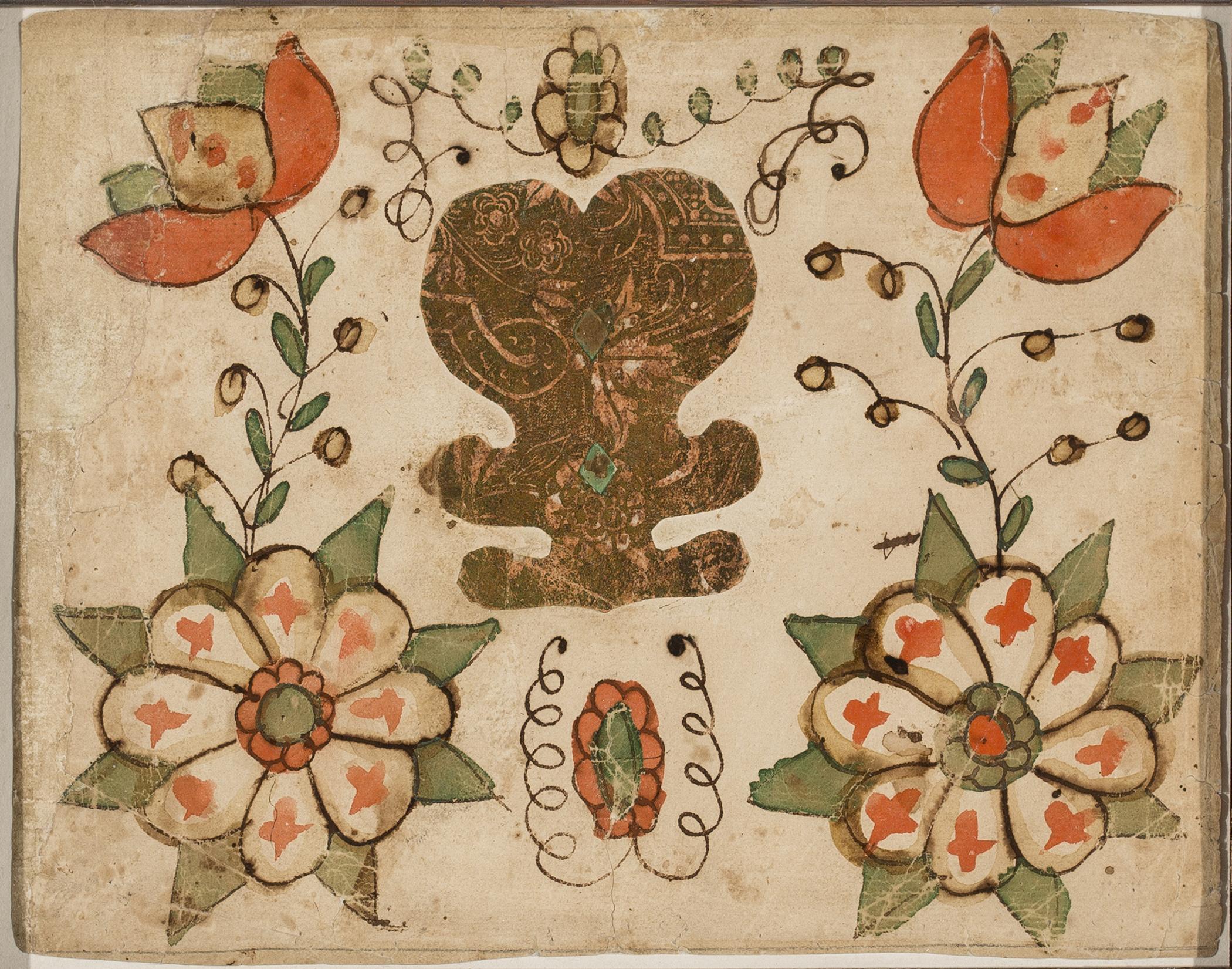2013.0031.007 A Fraktur, view 1